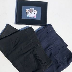 Like NEW DKNY size 12 (navy) & 14 (black) Dress Slacks